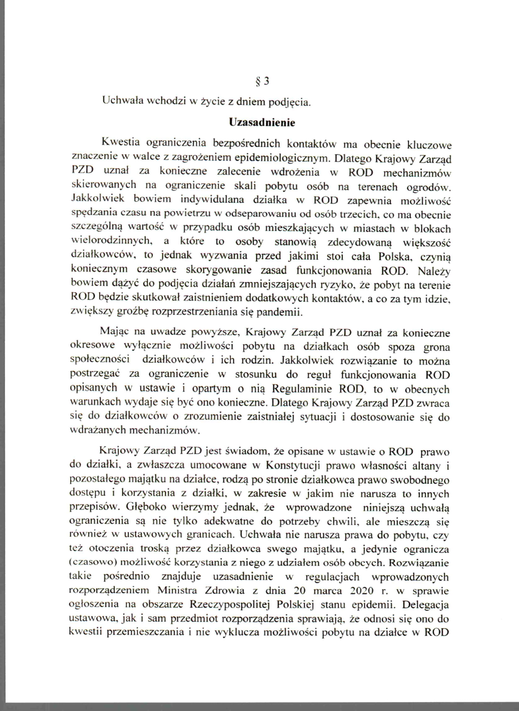 uchwala nr 60.2020 KZ PZD z dnia 26.03.2020 r. 2